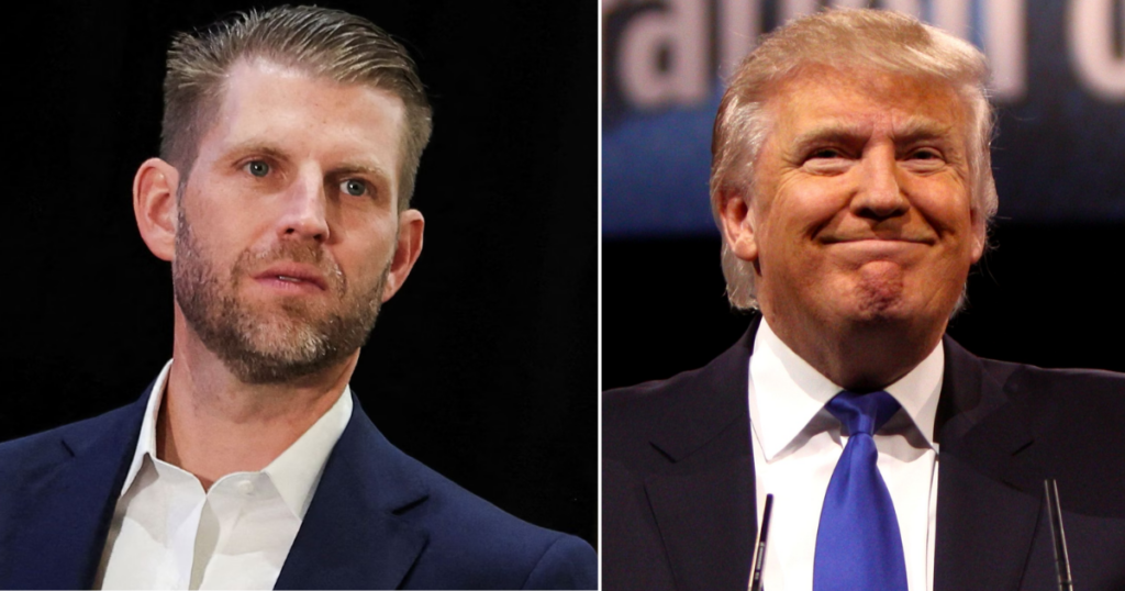 Eric Trump Faces Criticism