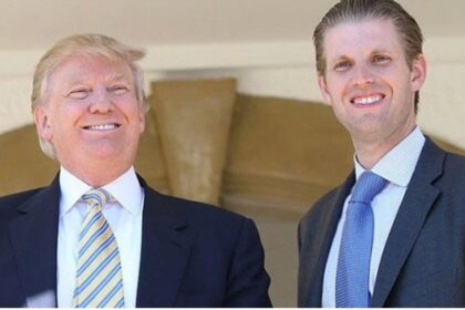 Eric Trump with Donald Trump