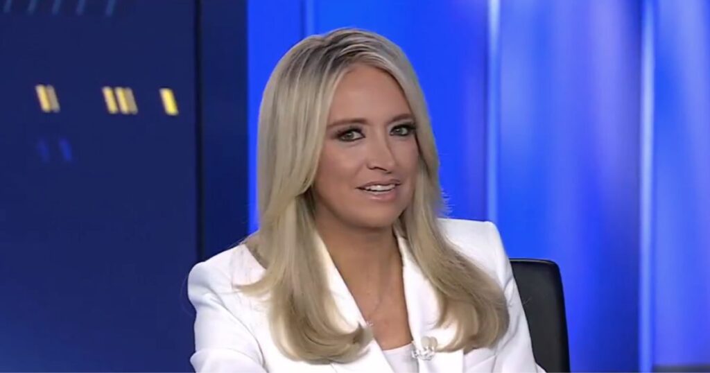 Fox News host Kayleigh McEnany slammed for smiling when reporting on poverty.