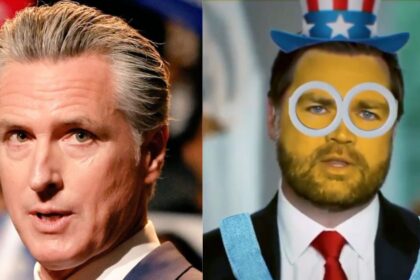 Gavin Newsom criticised for trolling JD Vance