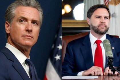 Gavin Newsom's take on JD Vance