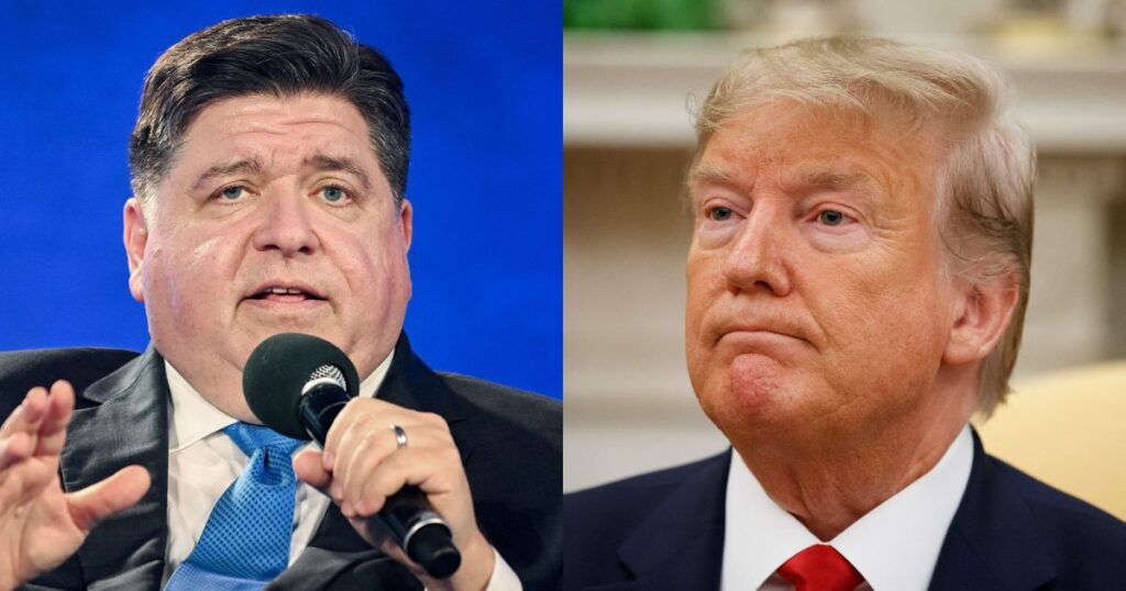 JB Pritzker calls Trump out