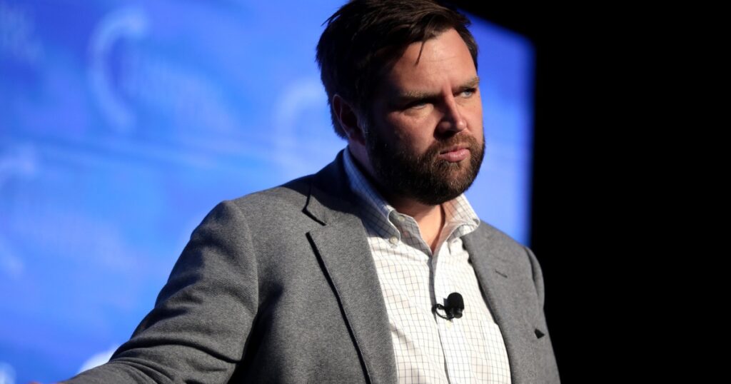 JD Vance racist post