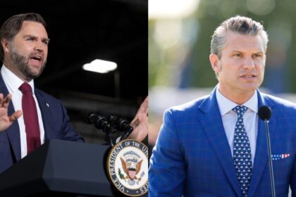 JD Vance, Pete Hegseth