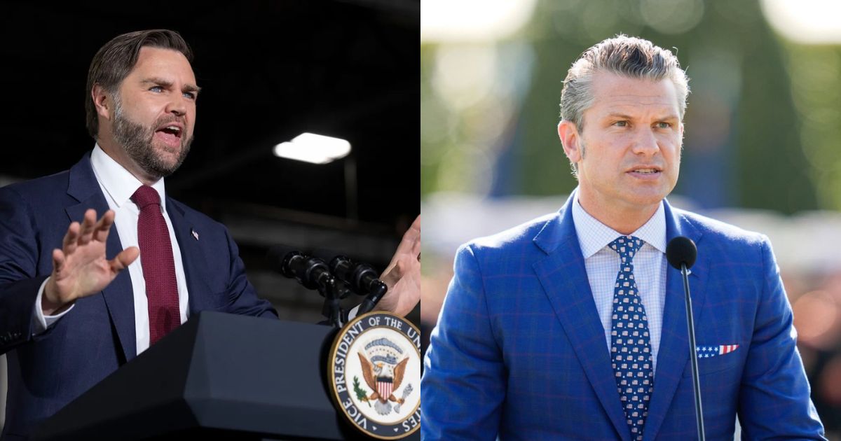JD Vance, Pete Hegseth