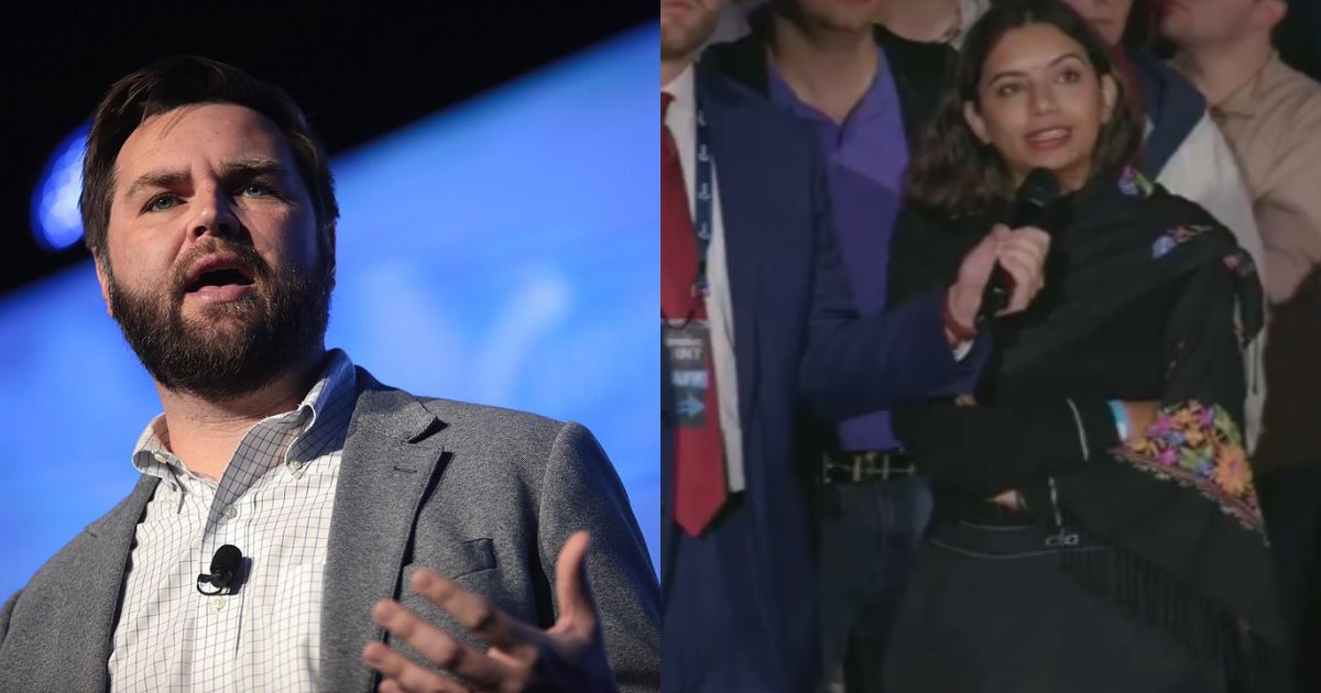 JD Vance was asked questions by a student