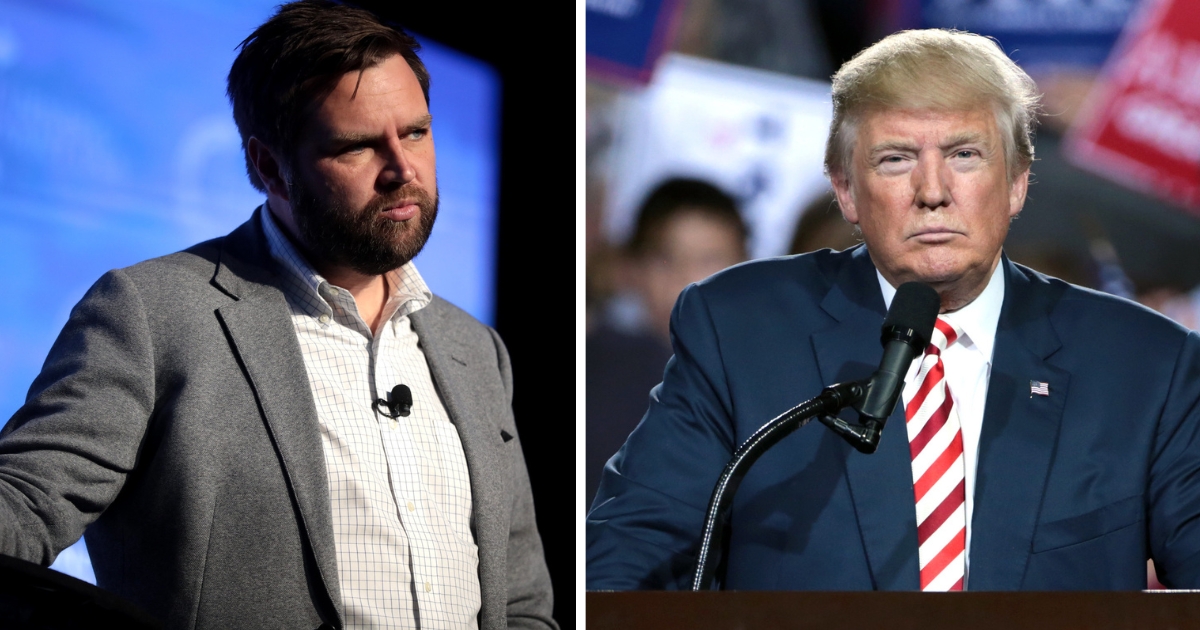 JD Vance and Donald Trump