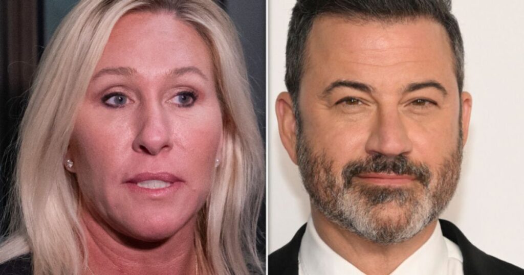 Jimmy Kimmel Backs Marjorie Taylor Greene