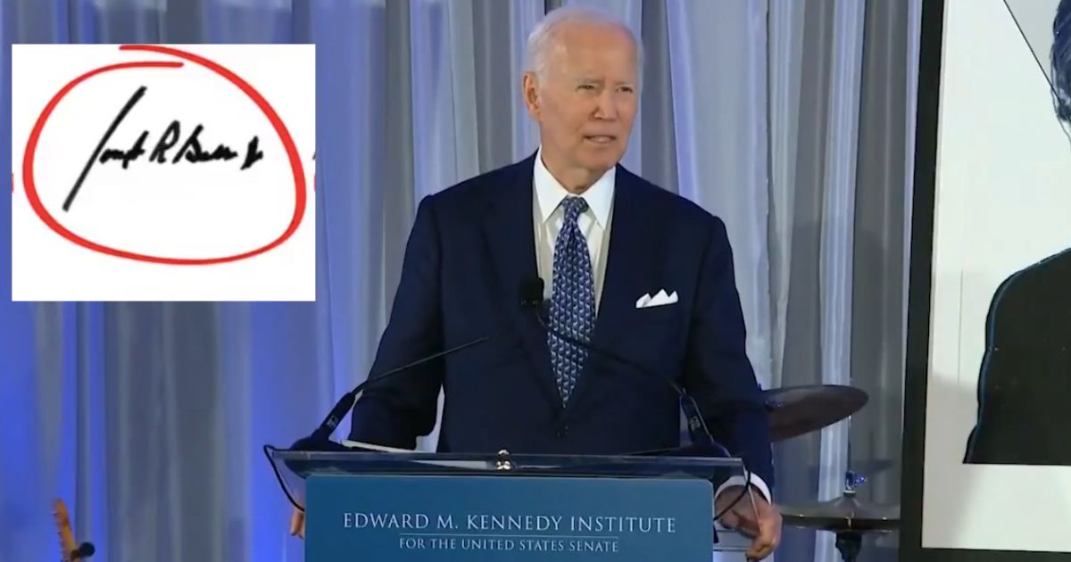Probe reveals truth about autopen use when Joe Biden was president.