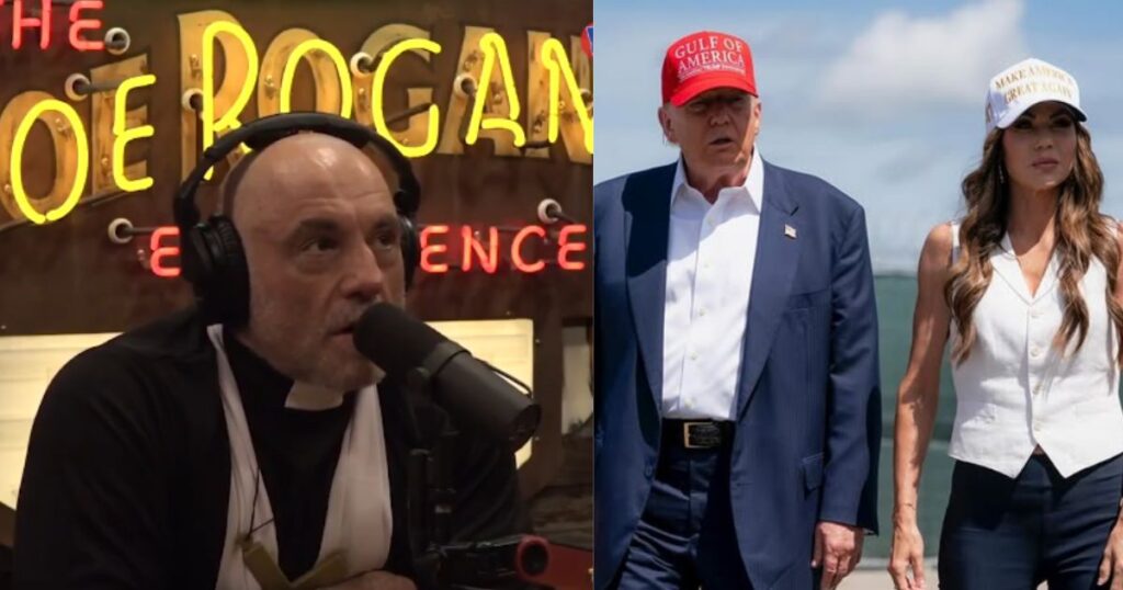 Joe Rogan has criticized Trump and Noem