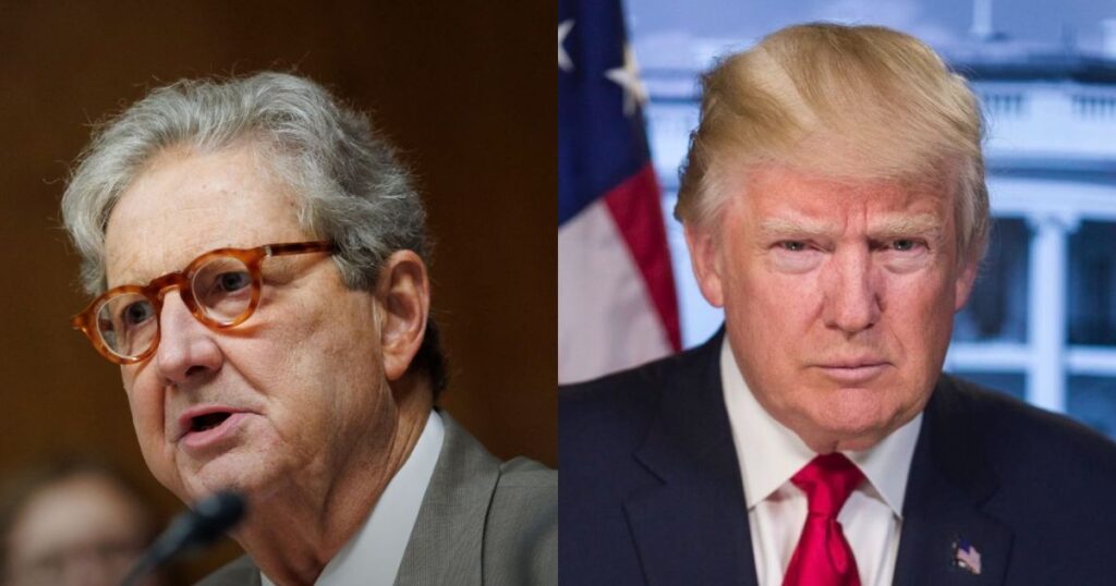 John Kennedy and Donald Trump