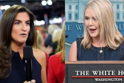 Kaitlin Collins and Karoline Leavitt