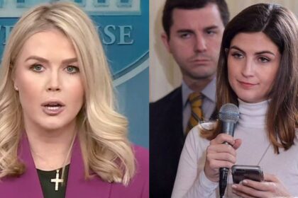 Karoline Leavitt, Kaitlan Collins