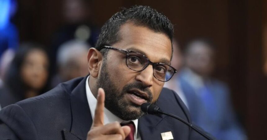 FBI Director Kash Patel fired an FBI trainee