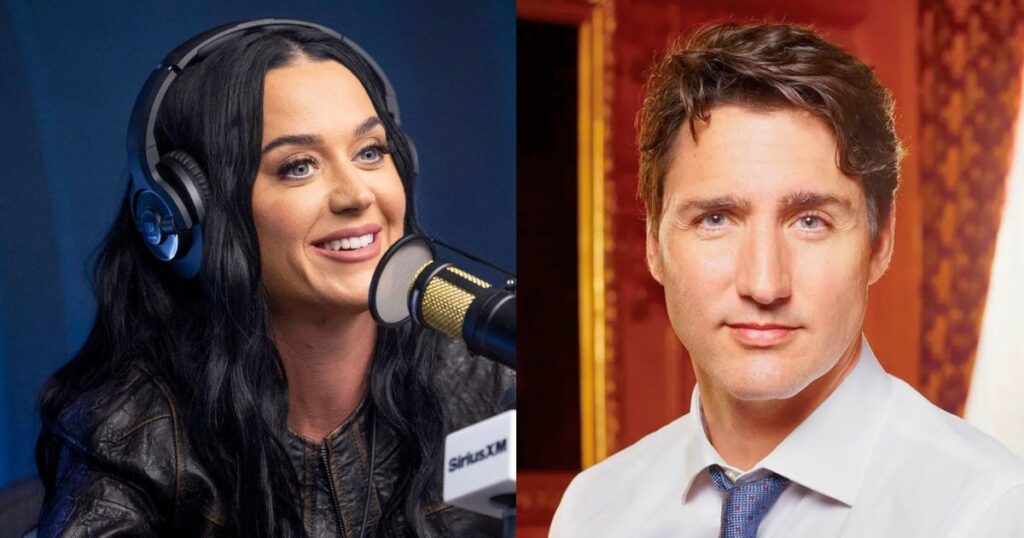 Katy Perry and Justin Trudeau