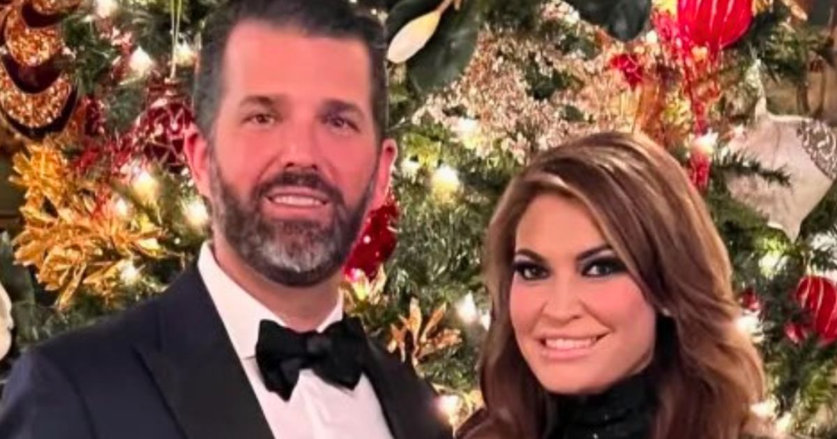 Kimberly Guilfoyle and Donald Trump Jr.