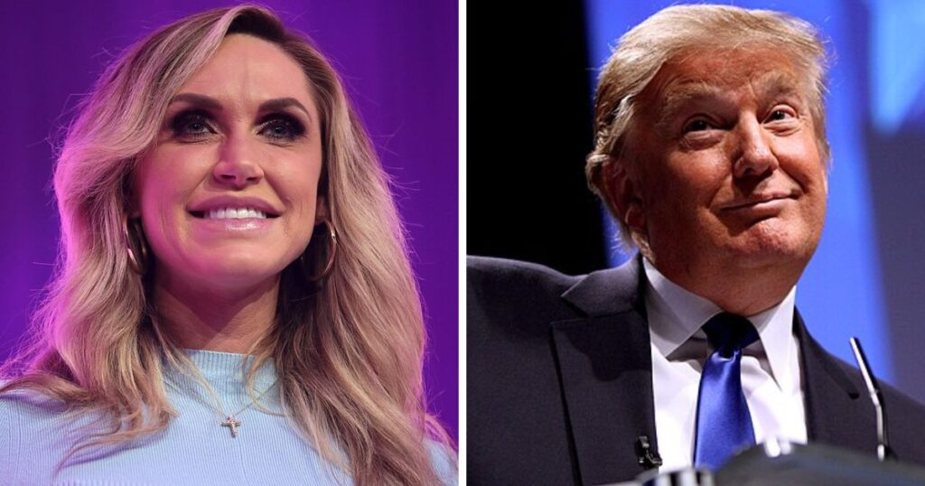 Lara and Donald Trump