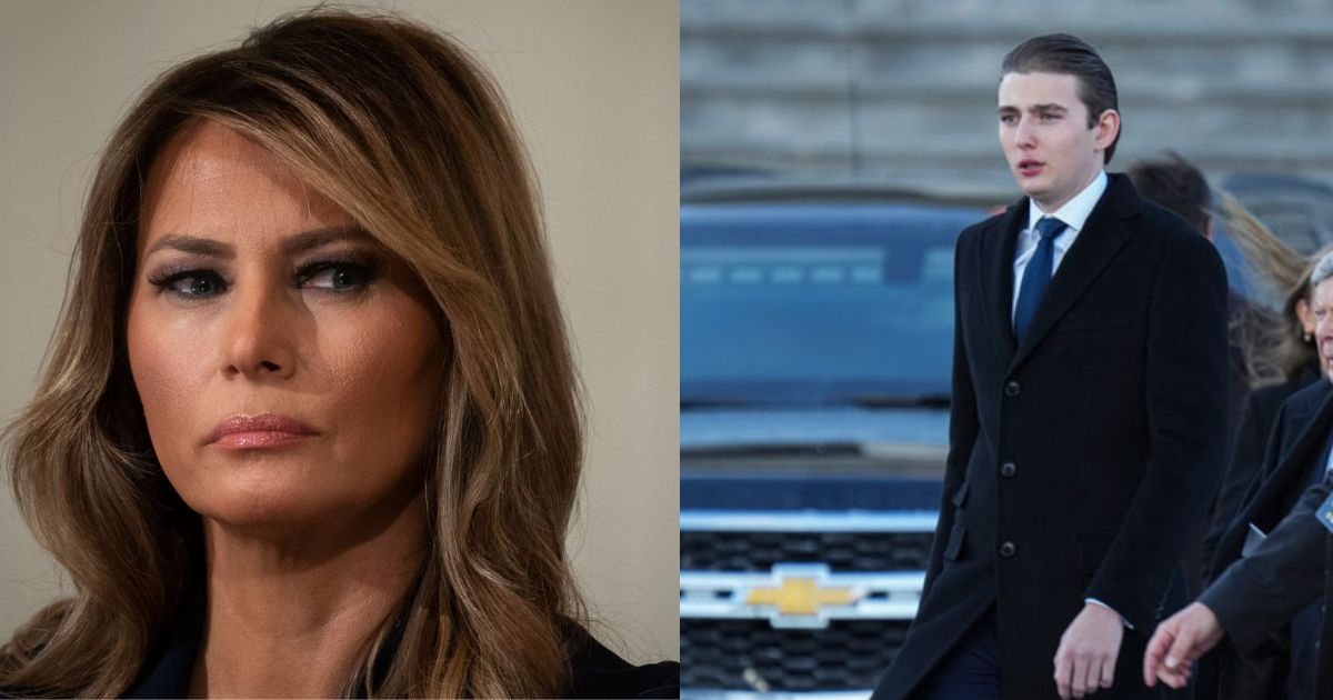 Melania Reveals Worst Fear Involving Barron