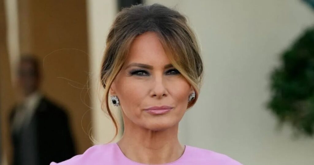 Melania Trump Mocked After Struggling to Read Christmas Book to Sick Kids