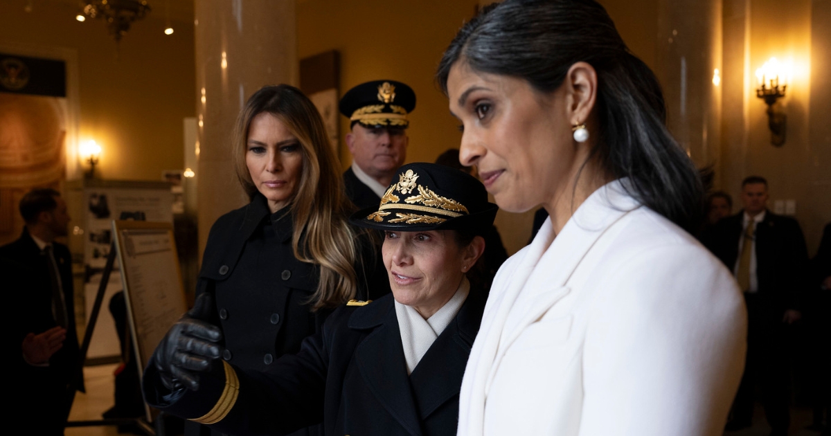Melania Trump and Usha Vance rift