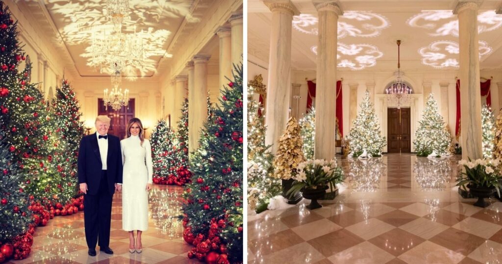 Melania Trump White House Christmas decorations