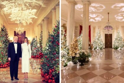 Melania Trump White House Christmas decorations