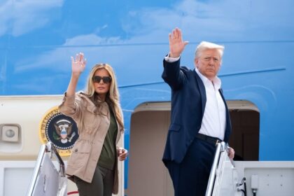 Melania trump and Donald Trump