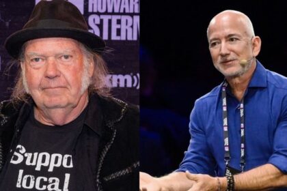 Neil Young and Jeff Bezos