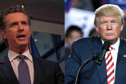 Newsom has attacked Trump's White House makeover