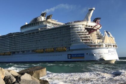 One of world's largest Cruise Ships- Royal Caribbean Harmony. (@CruiseRadio|X.Com).