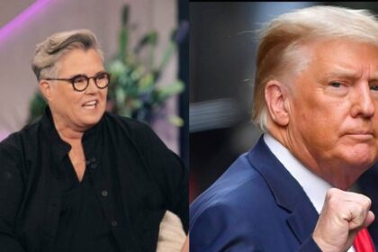 Rosie O'Donnell (@IanJaeger29|X.com). and Donald Trump (@IvankaNews_|X.com).