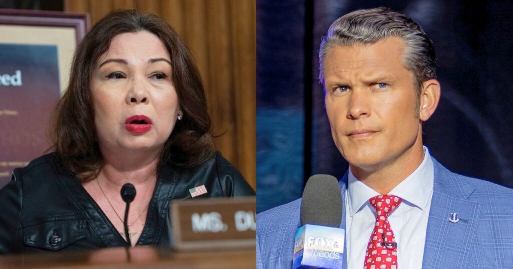 Sen. Tammy Duckworth stands firm, firing back at Defense Secretary Pete Hegseth’s bid to sideline women in uniform