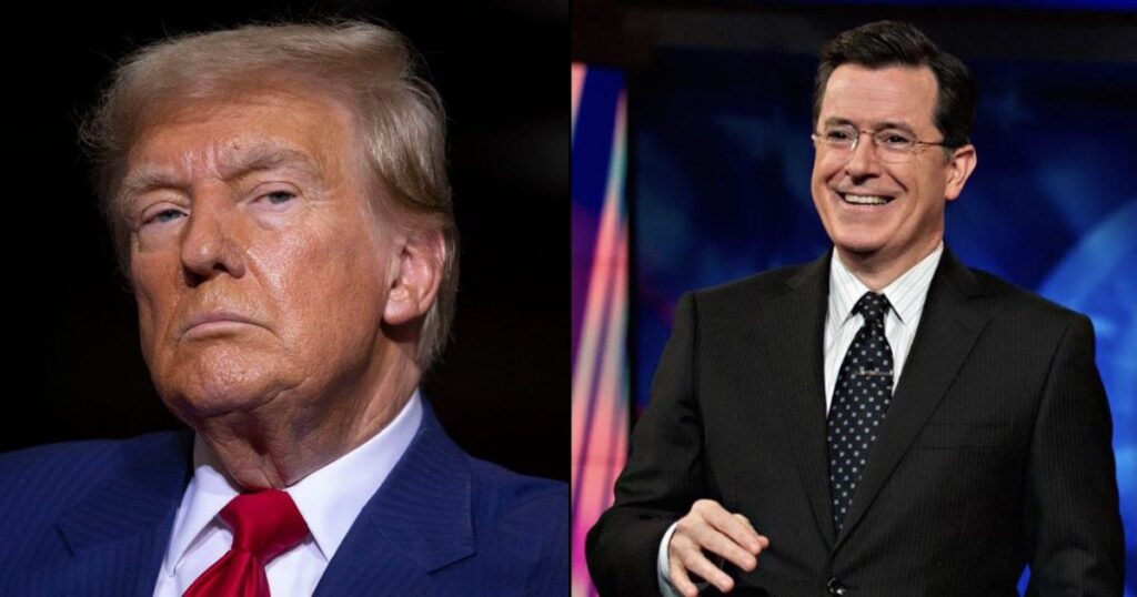Stephen Colbert, Donald Trump
