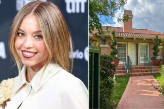 Sydney Sweeney moved to the hotel after ending her engagement to Jonathan Davino. (Image Source: Sweeneyslovs/X)