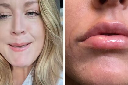 TikToker Samantha warns followers about the unexpected side effects of her recent lip flip