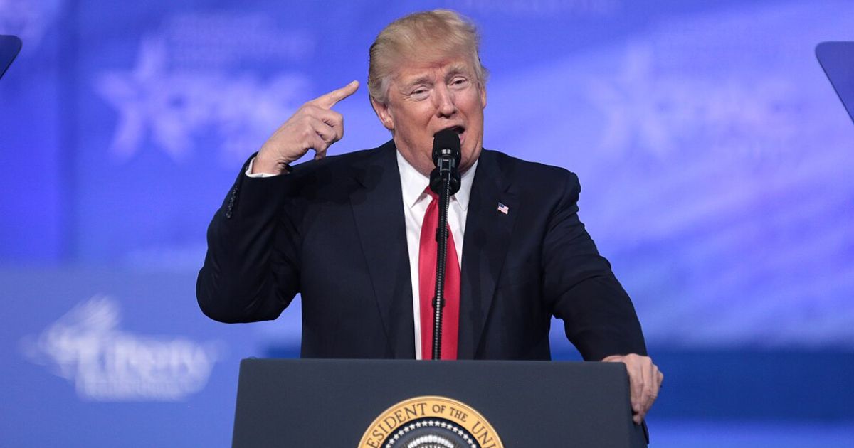 Trump has commented on heaven