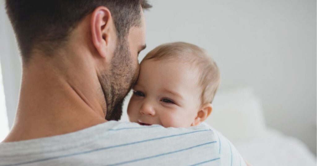 Unspoken struggles of parenthood military dad turns to Reddit after infant starts turning away from him. (Credits: via atozcomfort.com).