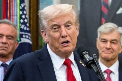 Donald Trump’s party to private donors at his White House ballroom project