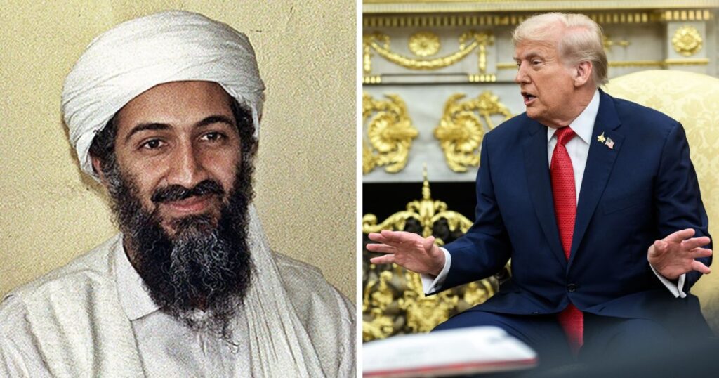 Osama bin Laden and Donald Trump