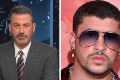 Jimmy Kimmel and Bad Bunny