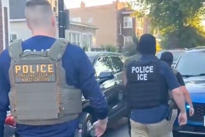 Image of ICE agent arresting a toddler has been going viral