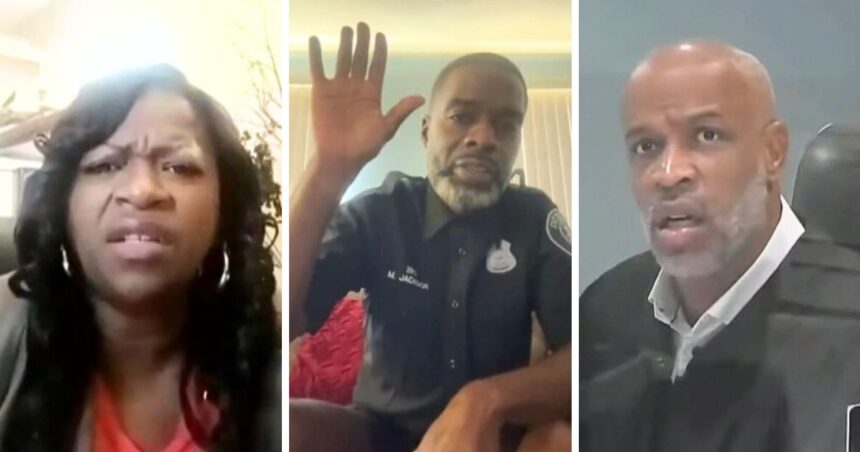 Detroit police officer caught without pants during court proceedings on Zoom