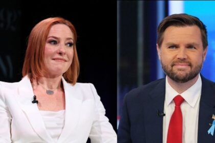JD Vance and Jen Psaki