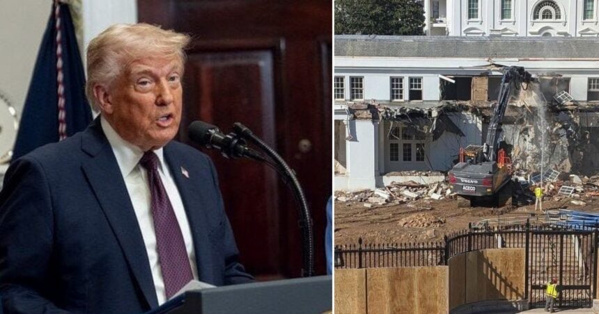 Donald Trump's White House Destruction Is Being Compared to ISIS Destruction