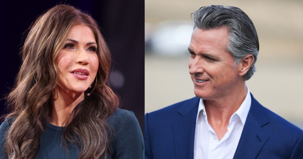 Kristi Noem - Gavin Newsom