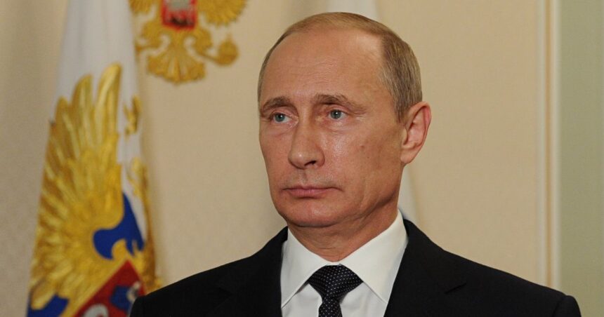 Vladimir Putin ( Image credits: @drawandstrike|X.com).