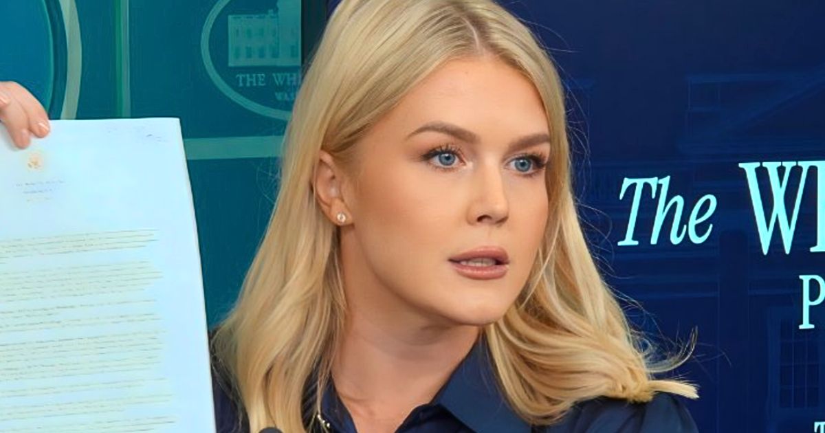 White House Press Secretary Karoline Leavitt struggles to defend Trump’s East Wing demolition