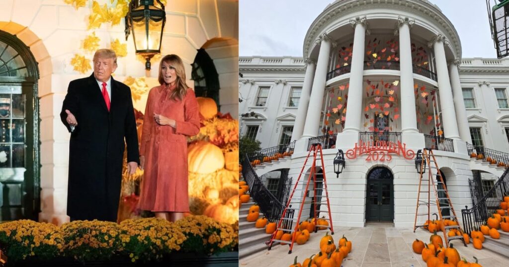 The White House is Halloween-ready