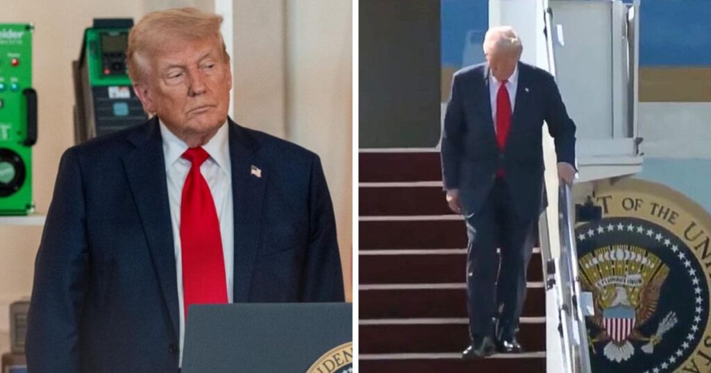 Donald Trump arrives in Japan for second leg of Asia visit.