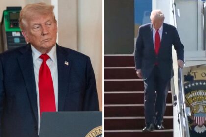 Donald Trump arrives in Japan for second leg of Asia visit.